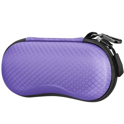 Eyeglasses Case Hard EVA Shell Sport Glasses Case Travel Zipper Sunglasses Case 4