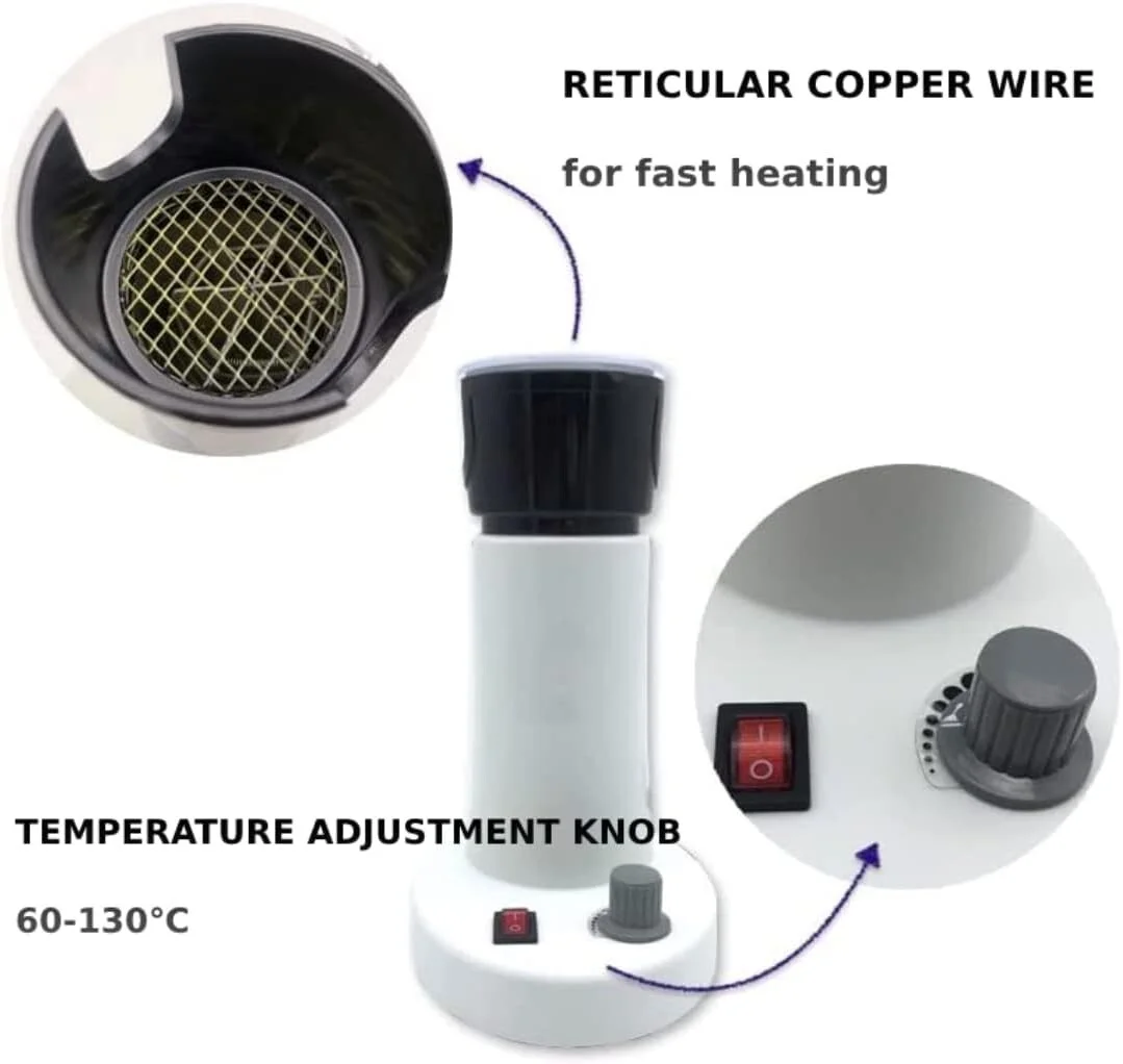 Eyeglasses Frame Warmer 110V Optical Hot Air Frame Adjuster, 60-130℃ Temperature 2
