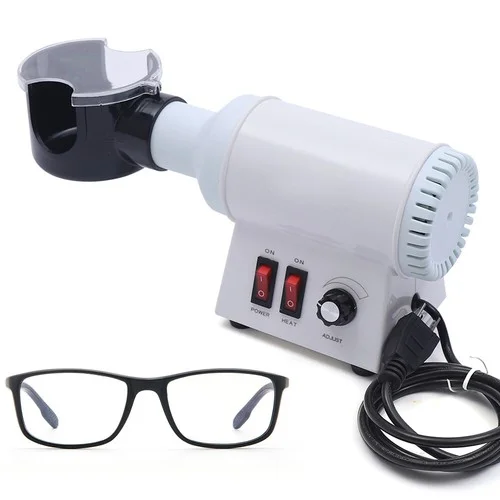 Eyeglasses Frame Warmer Hot Air Temperature Adjustable Optical Frame Heater US 2