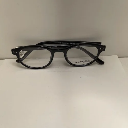 EYEGLASSES FRAMES AFFORDABLE DESIGNS YALE BLACK 47/19-140