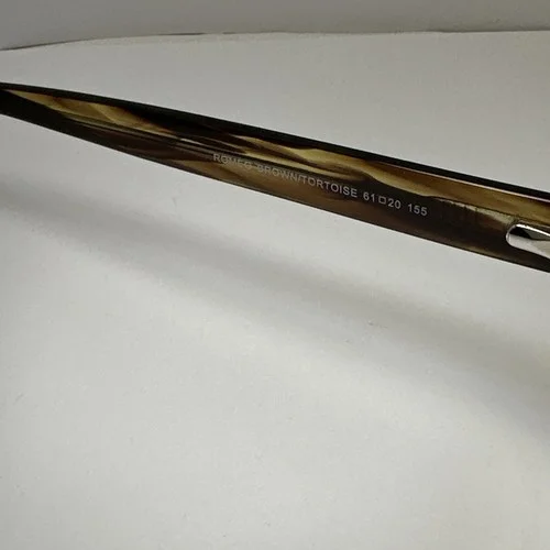 EYEGLASSES FRAMES MAXX EYEWEAR 61-20/155 ROMEO BROWN TORTOISE 2