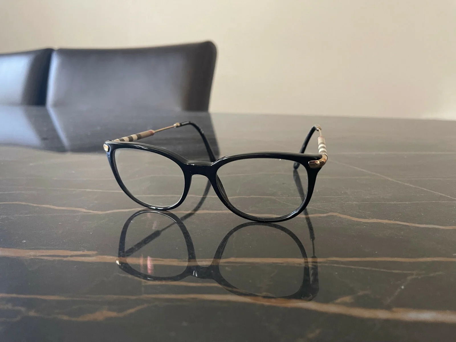 Eyeglasses Frames for Women Burberry BE2255Q 3001 Size 51 Black Made in Italy