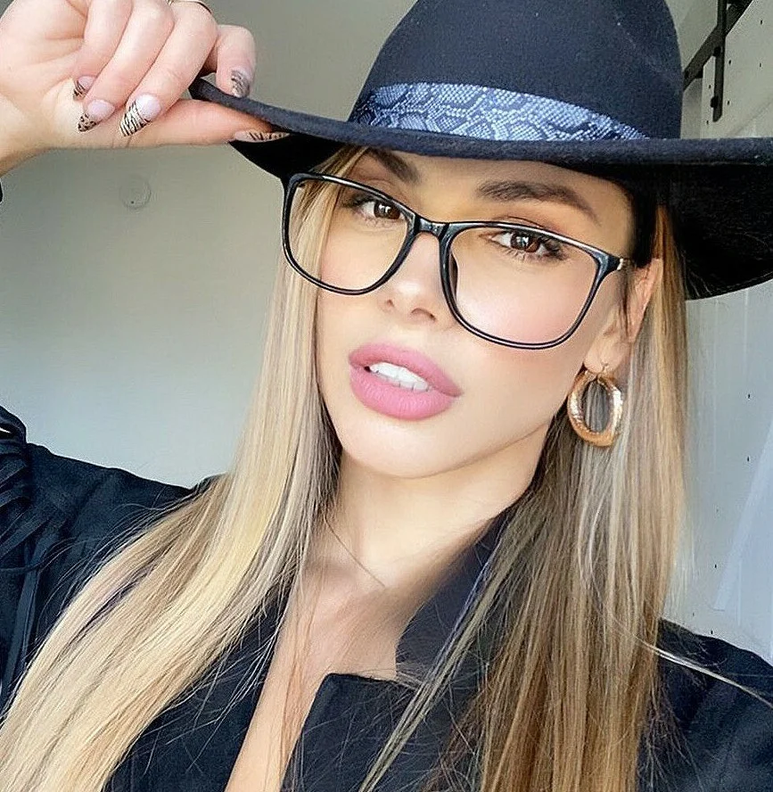Eyeglasses Gafas Women YOUR VENUS Wayf Clear Lens Metal Bottom SHADZ GAFAS