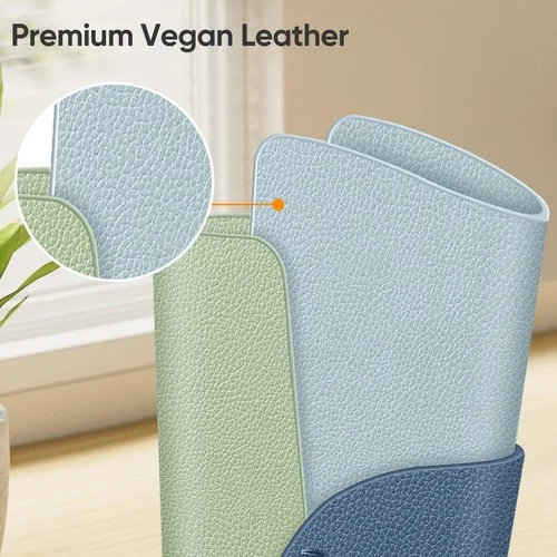 Eyeglasses Holder - Anti-scratch Premium Vegan Leather Glasses Stand Case 4
