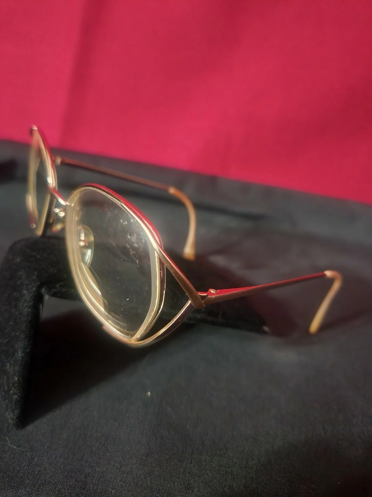 Eyeglasses Kristy Lamy gold color 125mm 020 54[]16 selling for frames 2