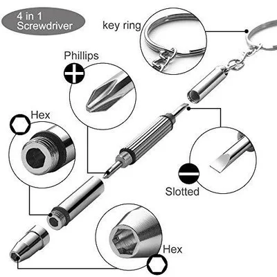Eyeglasses Repair Kit Eyeglass Screws Nose Pads Set for Eyeglass Watch Repair 4