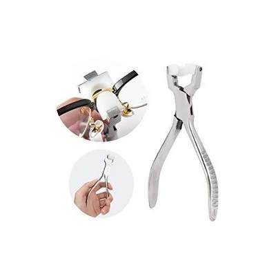 Eyeglasses Repairing Plier, Glasses Frame Clamp Adjusting Pliers Nose Pad Arm 2