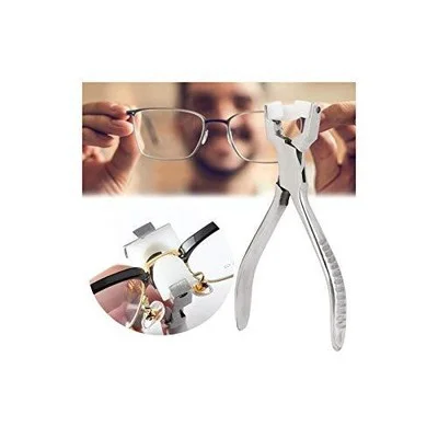 Eyeglasses Repairing Plier, Glasses Frame Clamp Adjusting Pliers Nose Pad Arm 3