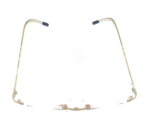 Eyephorics Translucent Brown Clear Rimless Eyeglasses Frames 140 Swiss Designer 3