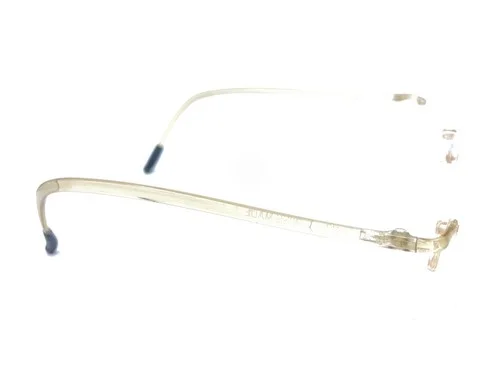 Eyephorics Translucent Brown Clear Rimless Eyeglasses Frames 140 Swiss Designer 4