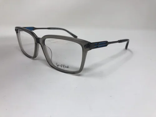 Eyes Of Faith Eyeglasses Frame DOMINION GLACIER 57-16-145 Job 25:2 Gray LR95 3