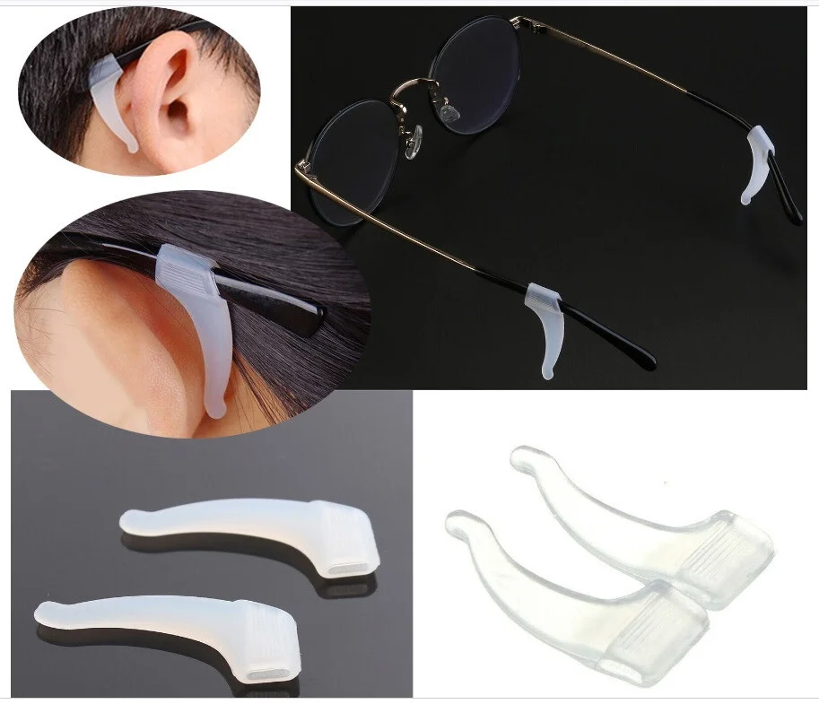 Eyewear Retainers Comfortable Silicone Eyeglass Strap Holder Sport Anti Slip Ear 2