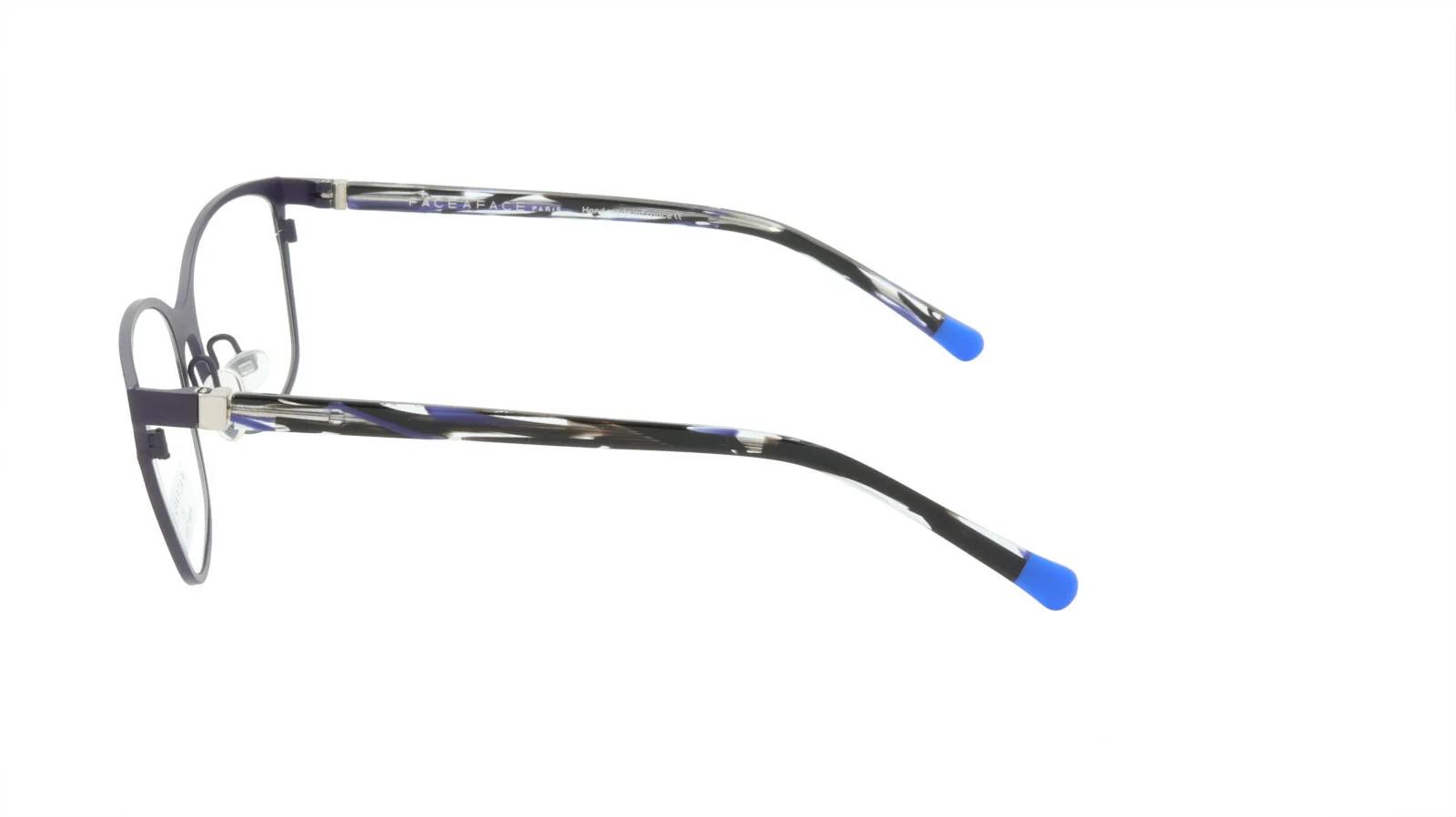 Face a Face Micca Womens Eyeglass Frames - Deep Violet Purple with Pink accents 3