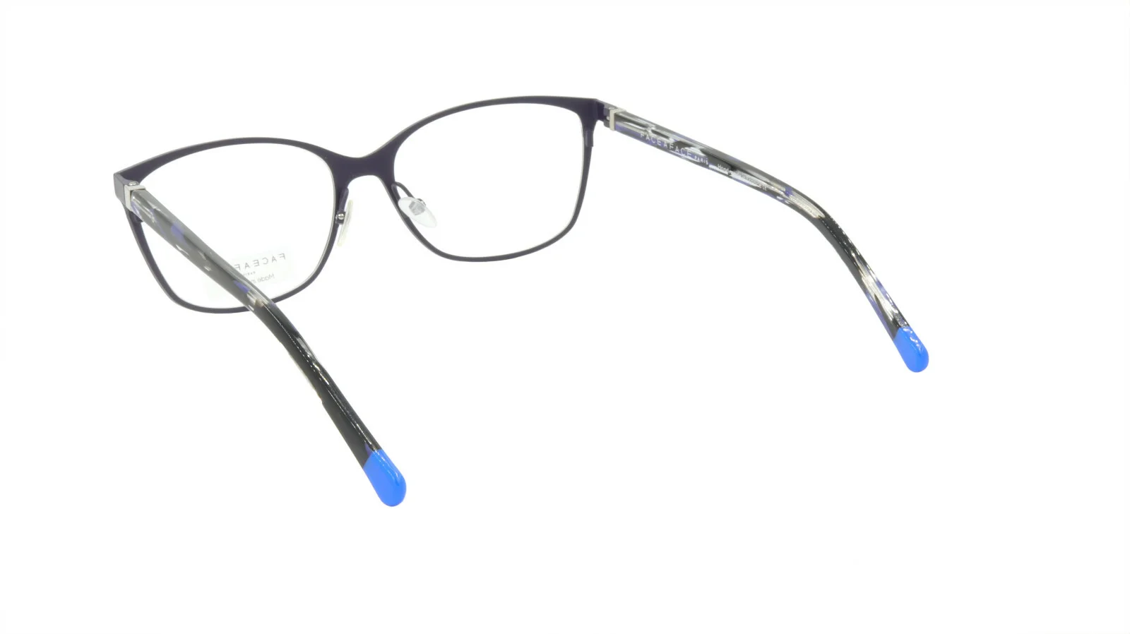 Face a Face Micca Womens Eyeglass Frames - Deep Violet Purple with Pink accents 4