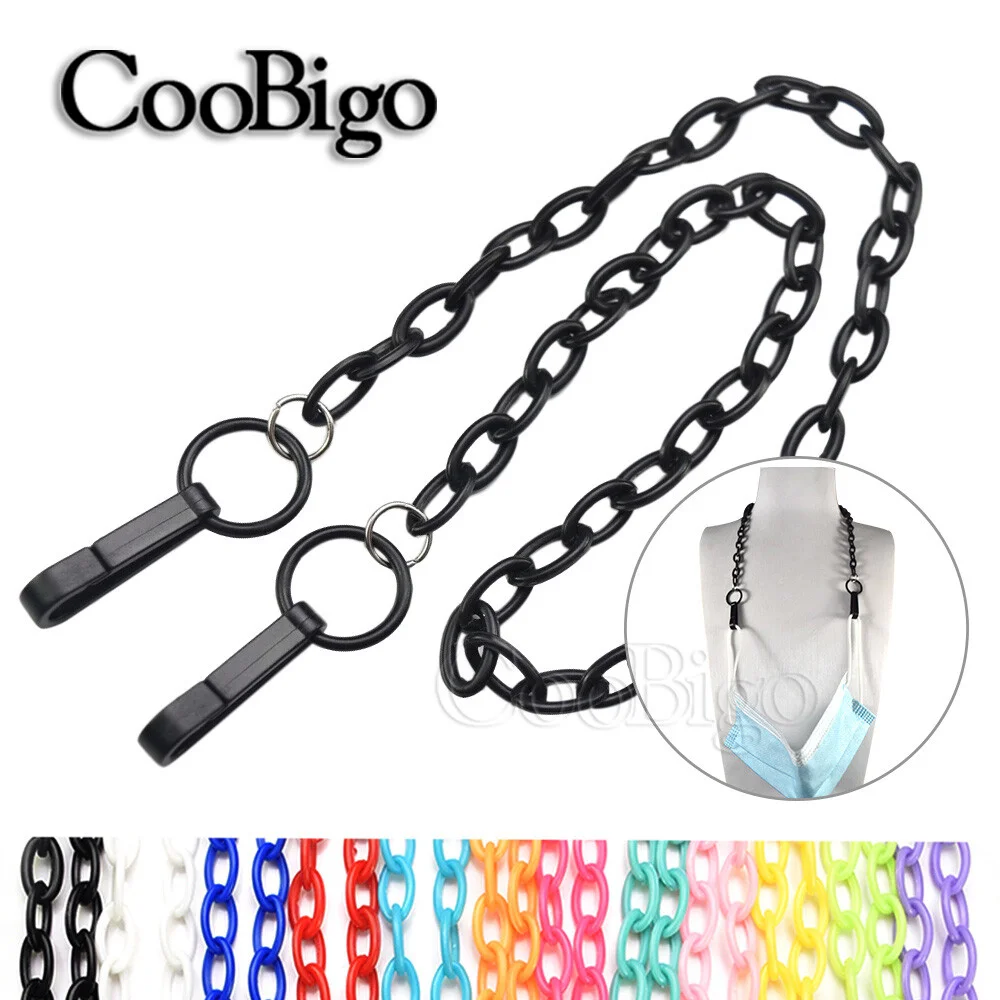 Face Mask Lanyard Holder Eyeglasses Chain Link Neck Strap DIY Sewing Craft