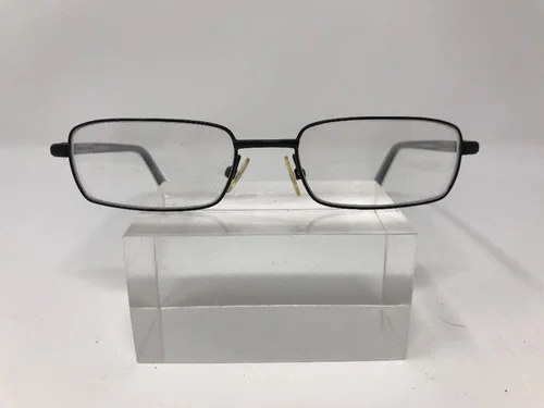 Fargo Eyeglasses 49-17-135 Silver Dollar Black Grey C935