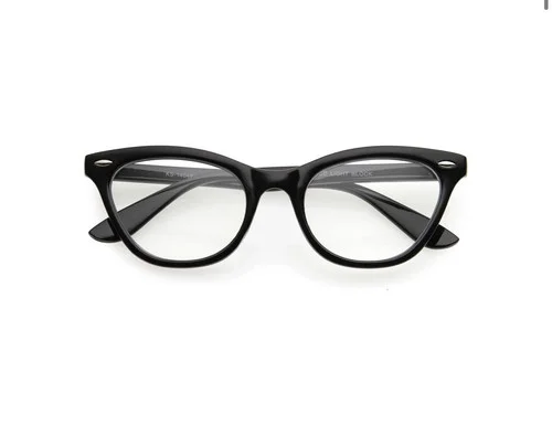 Fashion Cat Eye Anti-Blue Light Glasses Women Brand Designer Metal Round Frame Computer Optical Reading Eyeglasses Spectacles
