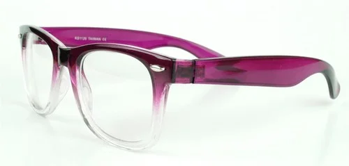 Fashion Gradient Thick Classic Frame Clear Lenses Men Women Eyeglasses Glasses