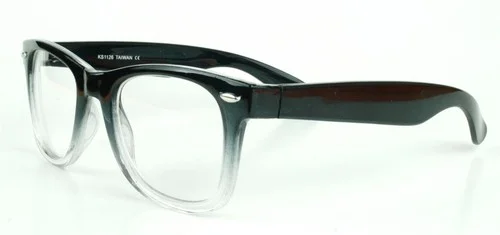 Fashion Gradient Thick Classic Frame Clear Lenses Men Women Eyeglasses Glasses 4