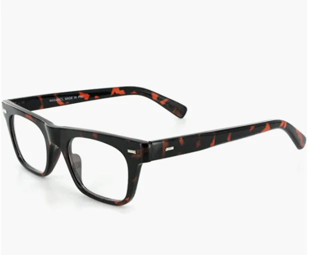 Fashion square Clear Lens Glasses Rectangle trendy Eyeglasses for Men Women 2
