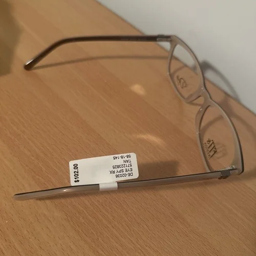 Fatheadz Dea Eye Spy RX Eyeglasses - Tan 58-18-145 MSRP $102 3