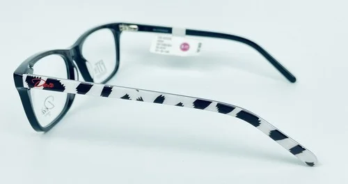 Fatheadz Dea Mimi DE-02028 Black Animal 57-18-145 Eyeglasses Frame MSRP $98 3
