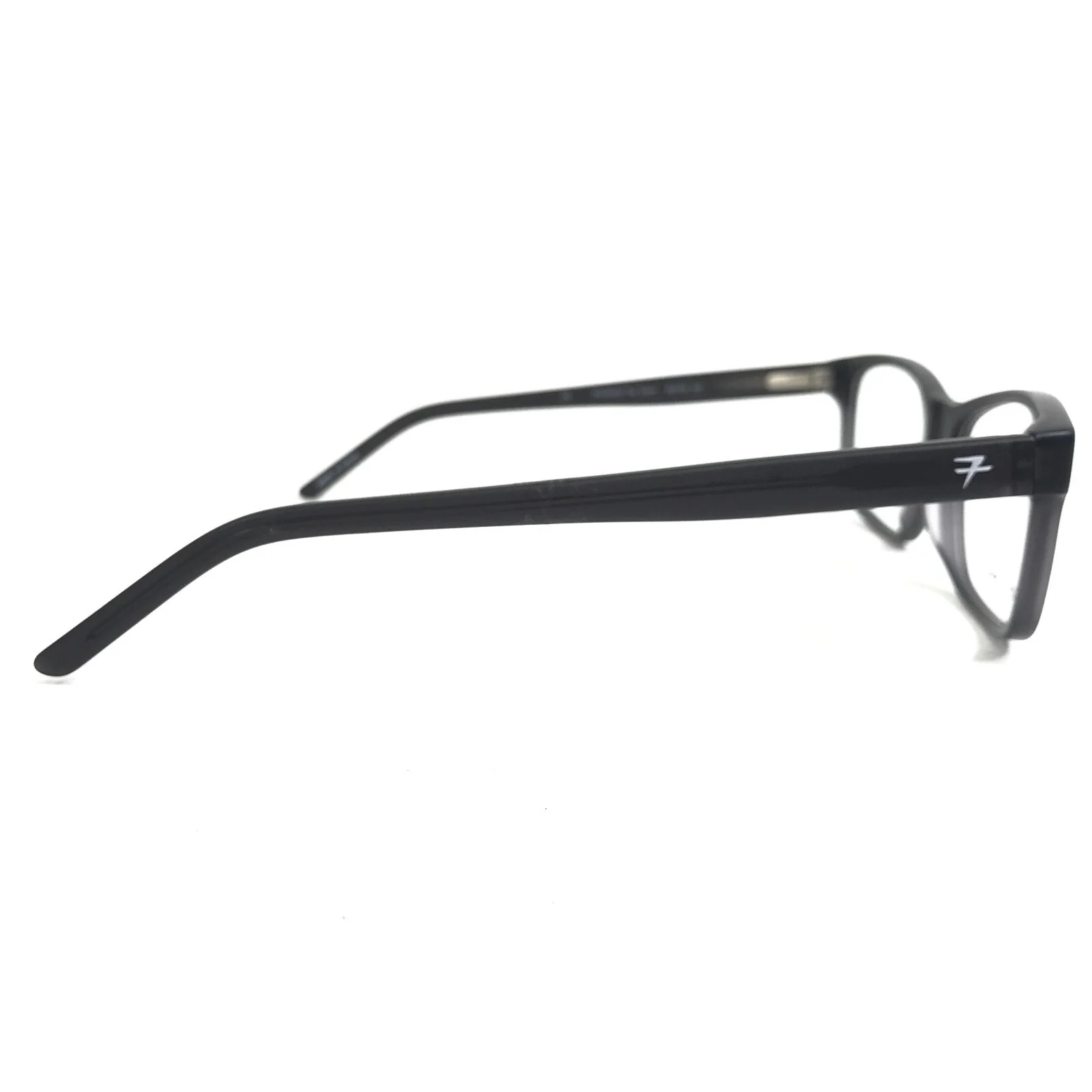 Fatheadz Eyeglasses Frames FH-00193 The Storm Black Gray Rectangular 60-18-150 3