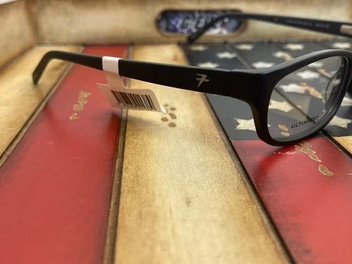 Fatheadz Eyeglasses Wallstreet XL FH00138 Matte Black Mens 58MM Option To Add RX 3