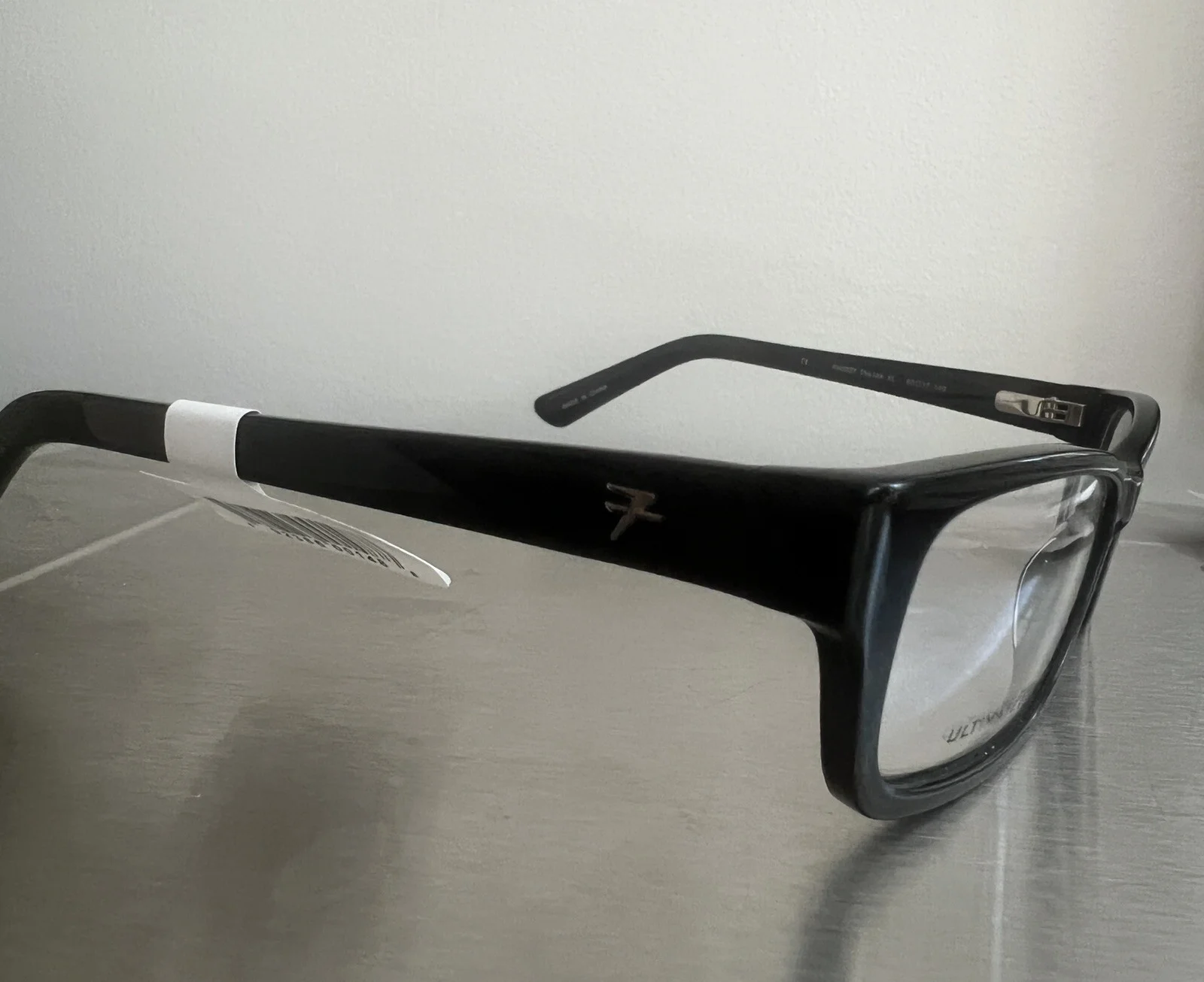 FATHEADZ EYEWEAR FH-0037 Mik XL eyeglasses Frame Black MEN Plastic 60mm New 2