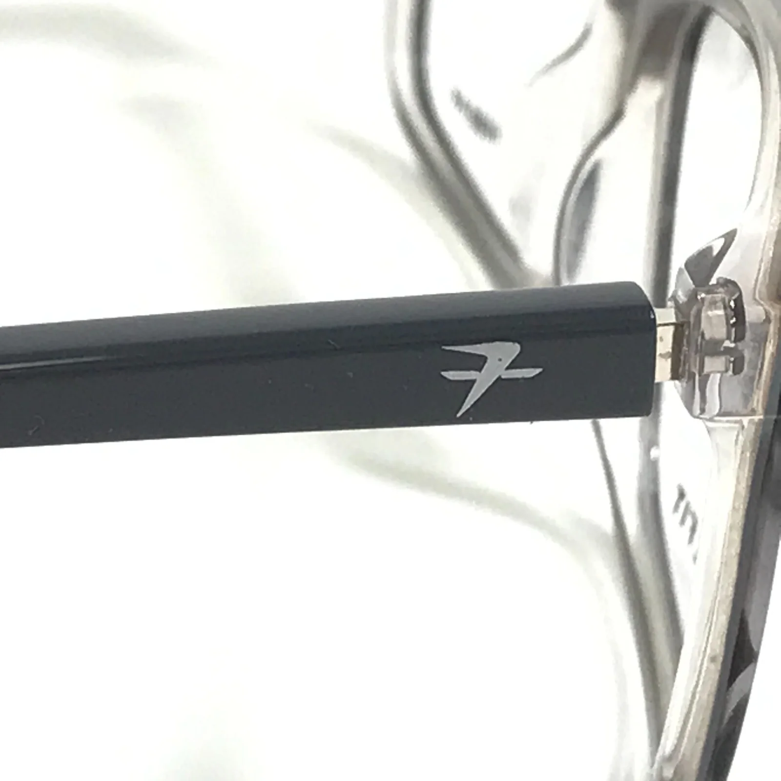 Fatheadz FB-00236 TRUST Eyeglasses Frames Black Grey Rectangular 59-16-145 4