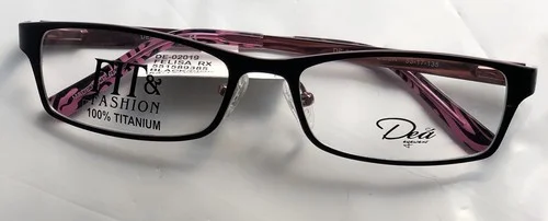 Fatheadz Felisa Dea RX DE-02019 Women’s Eyeglass Frame Black/Pink 53-17-135 2