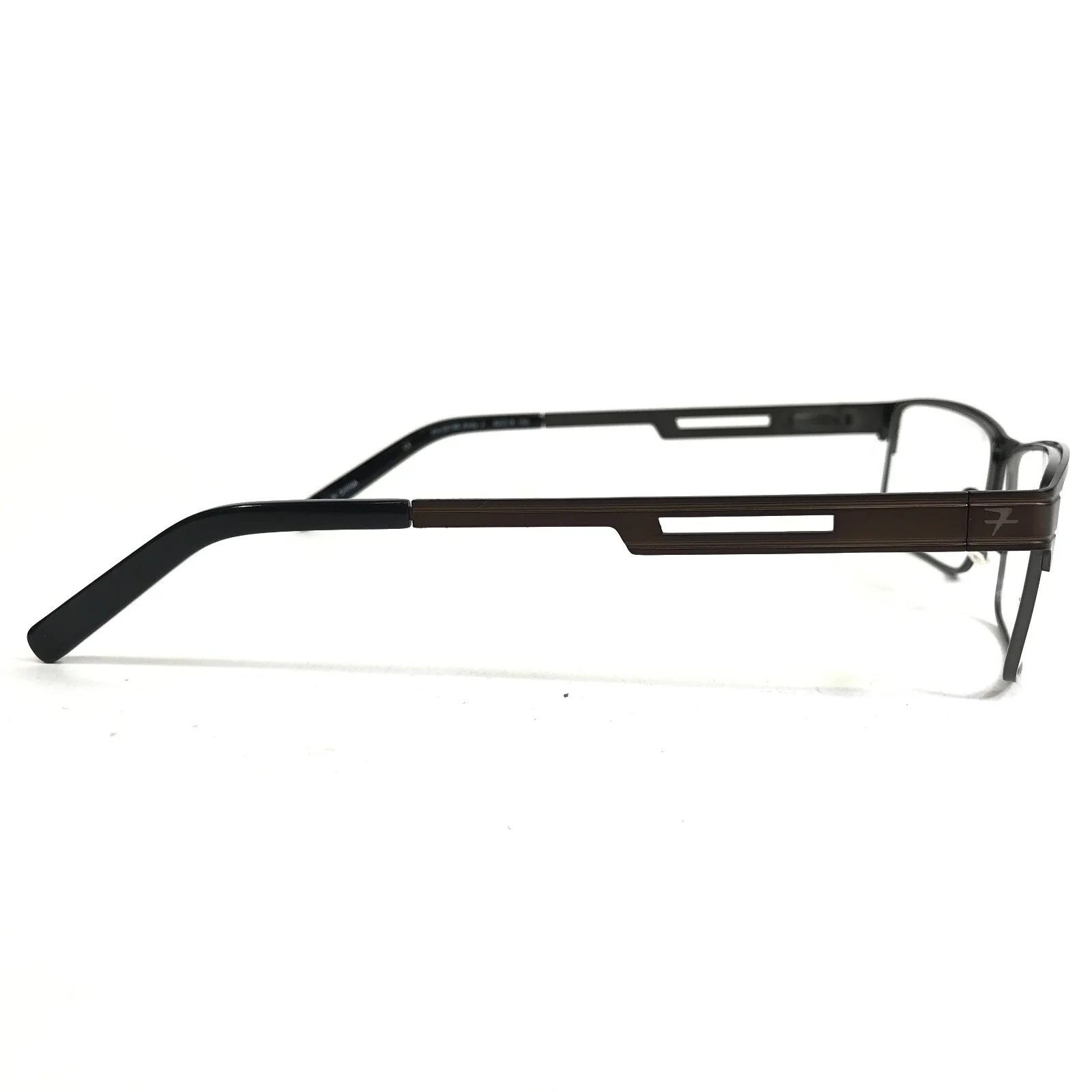 Fatheadz Large Eyeglasses Frames FH-00196 Andy J Black Brown 62-16-150 3