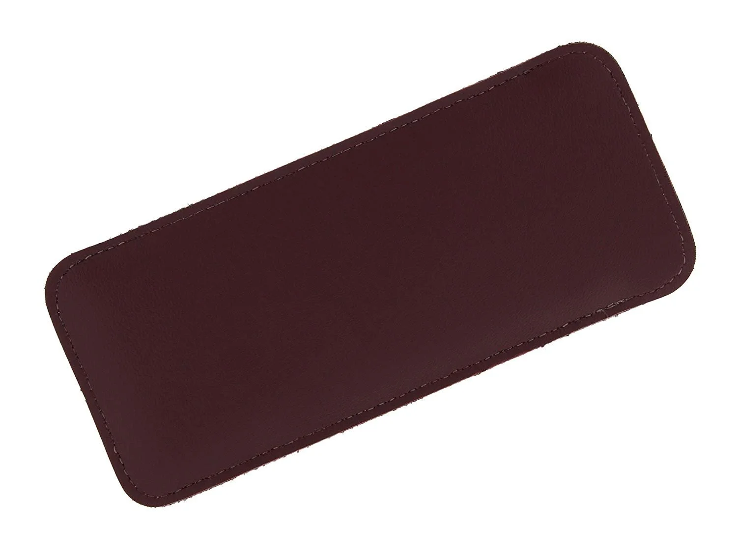 Faux Leather Slip In Eyeglass Case For Women & Men, Small Readers Glasses Case
