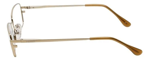 Fendi Authentic Designer Reading Glasses F960-714-52 mm Gold Metal Full Rim 3