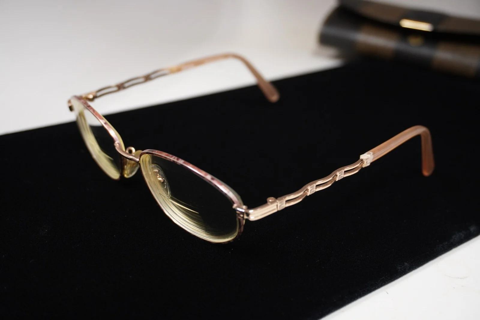 Fendi Eyeglasses Rose Taupe Frame W/ Case 4