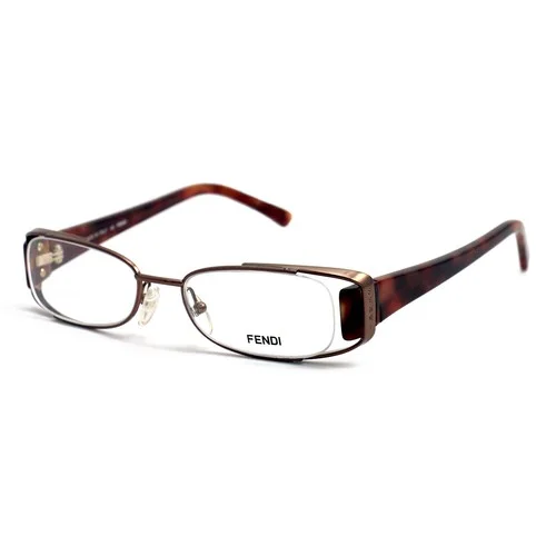 Fendi Eyeglasses Women Bronze/Havana Frames Oval 52 17 135 F764 700 Oval