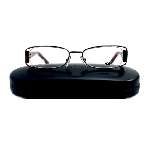 Fendi Eyeglasses Women Bronze/Havana Frames Oval 52 17 135 F764 700 Oval 2