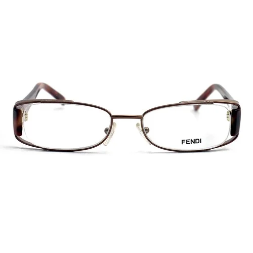 Fendi Eyeglasses Women Bronze/Havana Frames Oval 52 17 135 F764 700 Oval 3