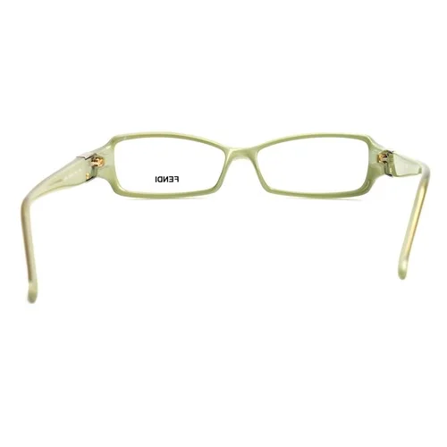 Fendi Eyeglasses Women Green Frames Rectangle 53 13 135 F886R 316 4