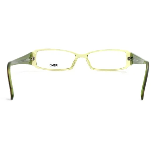 Fendi Eyeglasses Womens Clear Green Frames Rectangle 50 14 135 F891 315 4