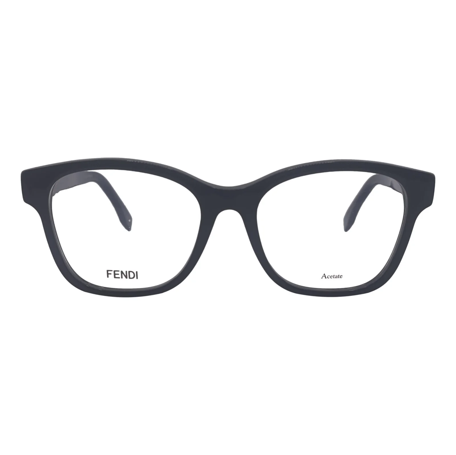 Fendi FF 0276 807 Black Square Eyeglasses Frames 51mm 17mm 145mm 2