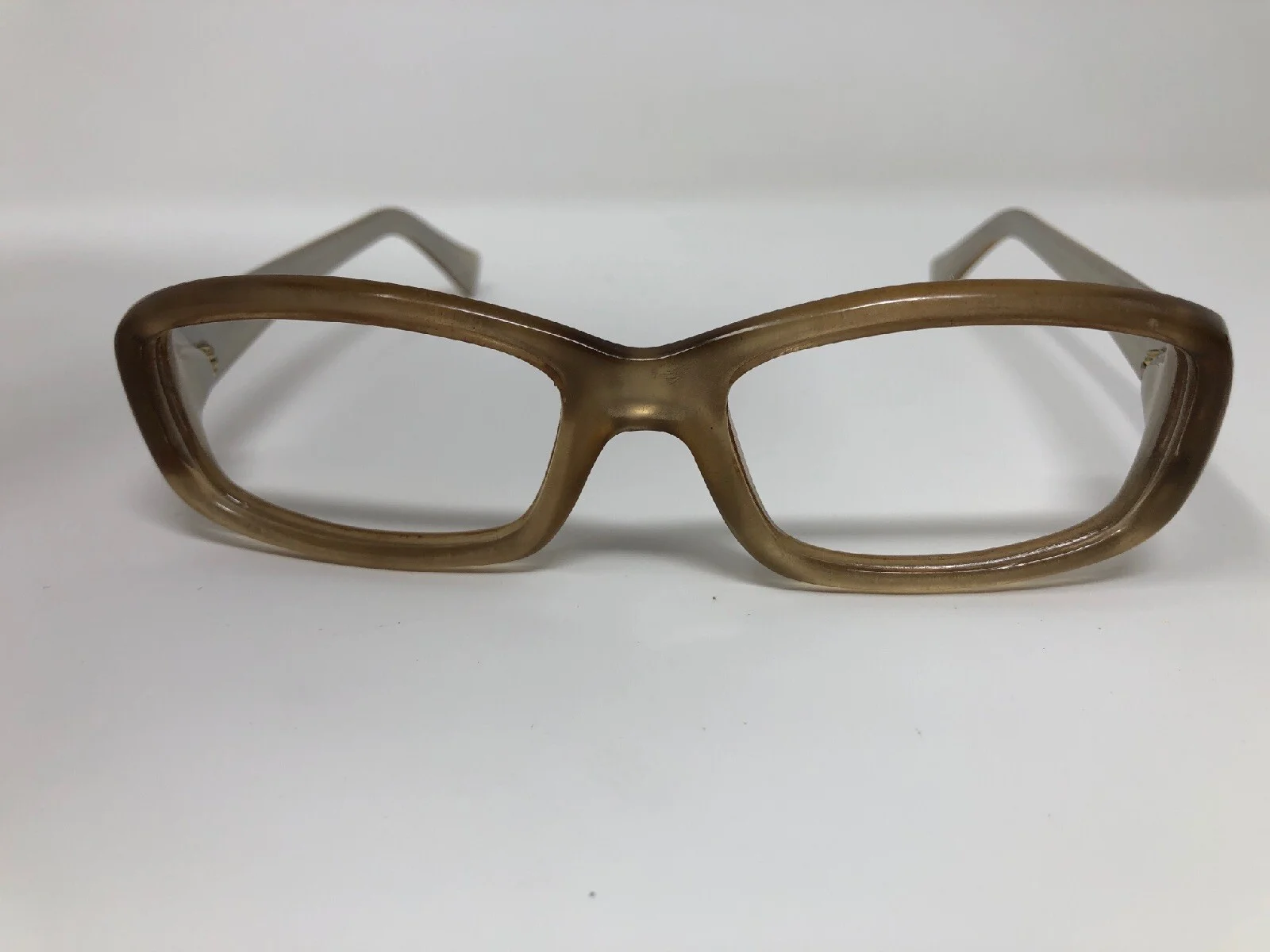 FENDI FS225 “STRAW” Sunglasses Frame Italy 53-18-130 Gold Crystal/Grey HY17 3