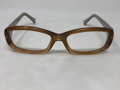 FENDI “STRAW” FS225 Sunglasses Frame Italy 53-18-130 Beige Crystal DQ64 2