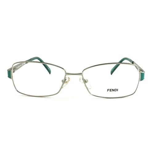 Fendi Women Eyeglasses FF1041 045 Silver/Turquoise 54 15 135 Frames Square 3