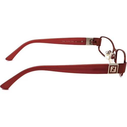 Fendi Womens Eyeglasses F904 618 Red 51 14 130 Frames Oval 4