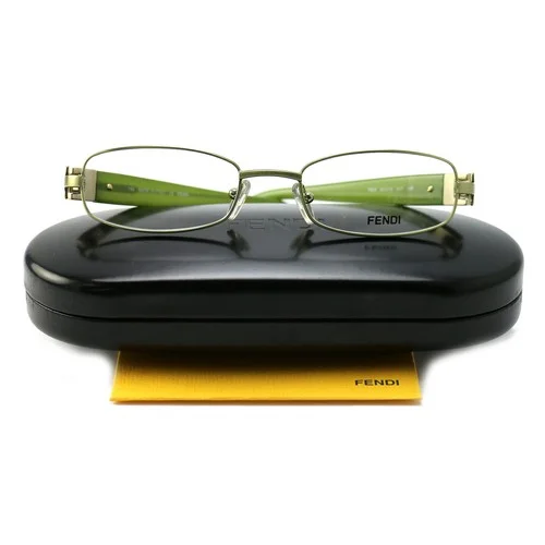 Fendi Womens Eyeglasses F905 317 Green 52 19 130 Frames Oval 2