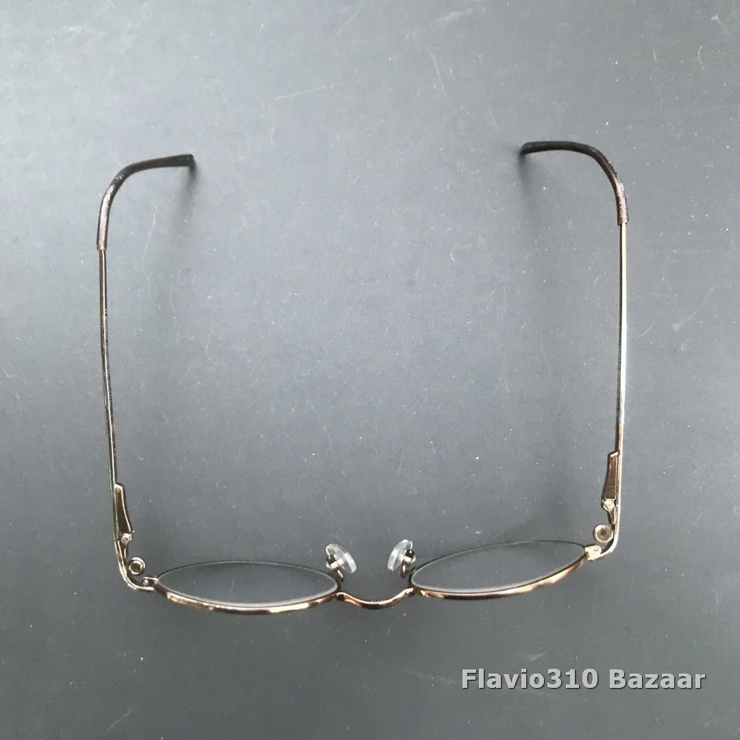 Fergani Easy Clip metal frames eyeglass sunglasses 892 brown Magnetic 48 19 140 4