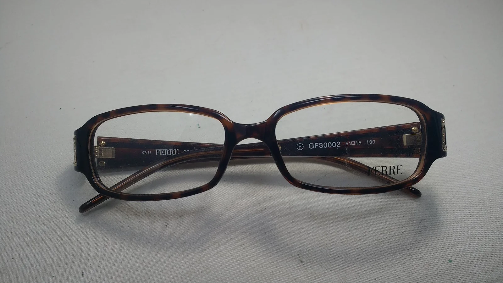 Ferre Eyeglasses GF 30002 Brown Authentic 51-15-130 1871B 4
