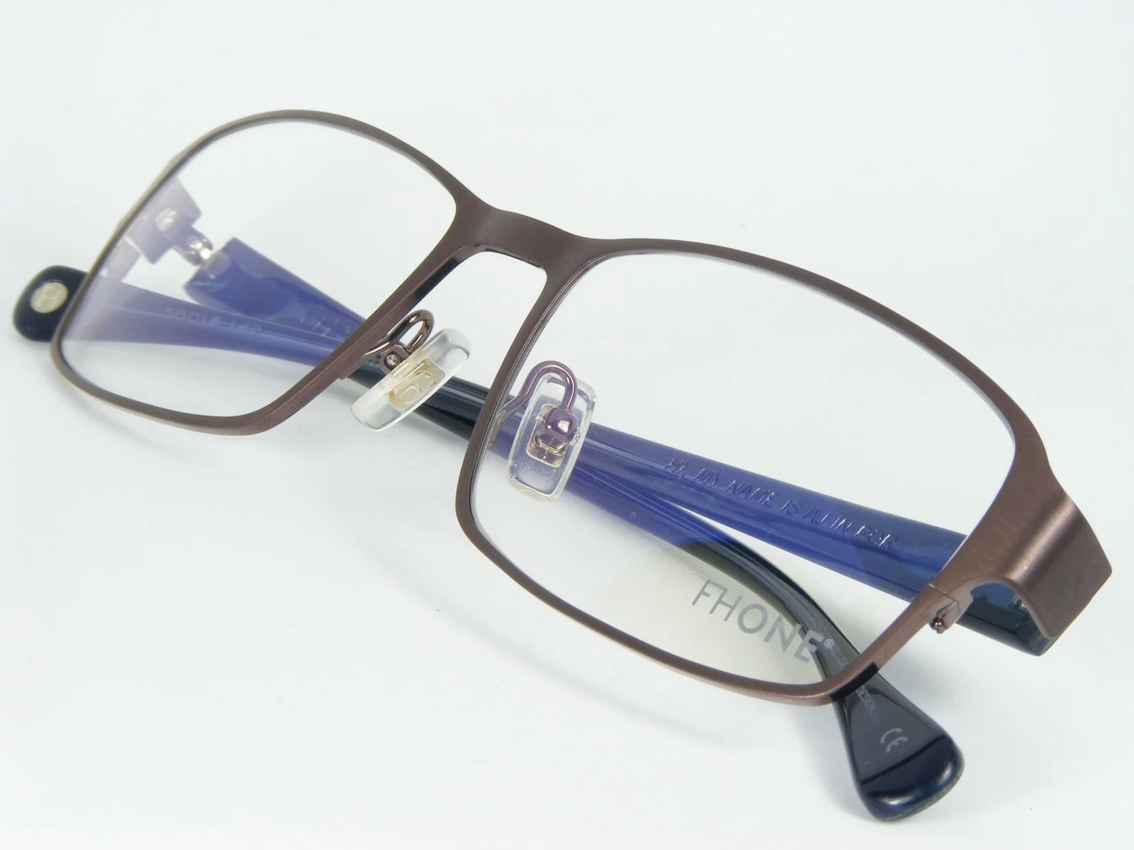 FHONE AJ POR PURPLE-ORANGE EYEGLASSES GLASSES TITANIUM FRAME 56-18-142mm Germany 4