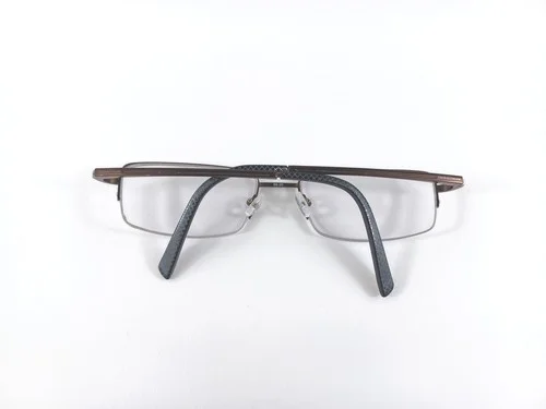 Field And Stream FS035 DBN 59x20x150 Half Rims Eyeglass Frame Brown Used Cond #4 2